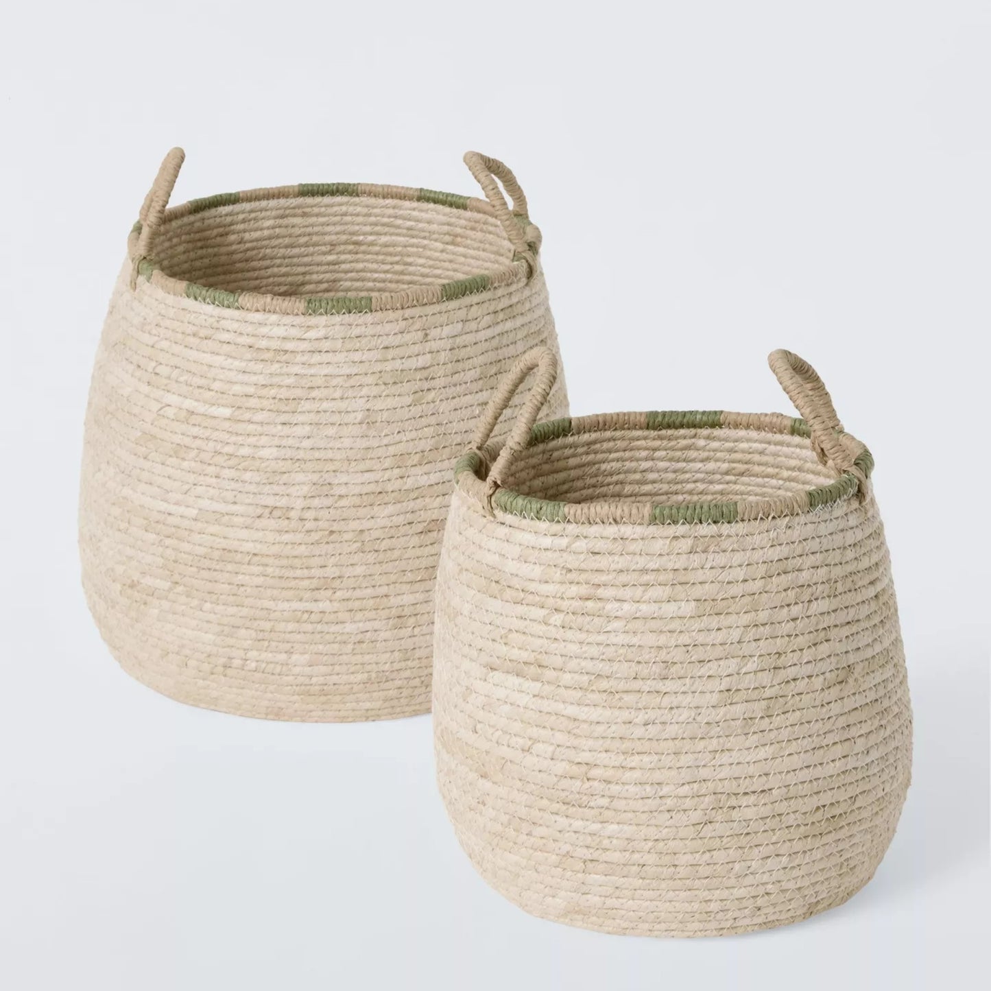 Natural Woven Storage Baskets Set – Thoughtful Home Organisation