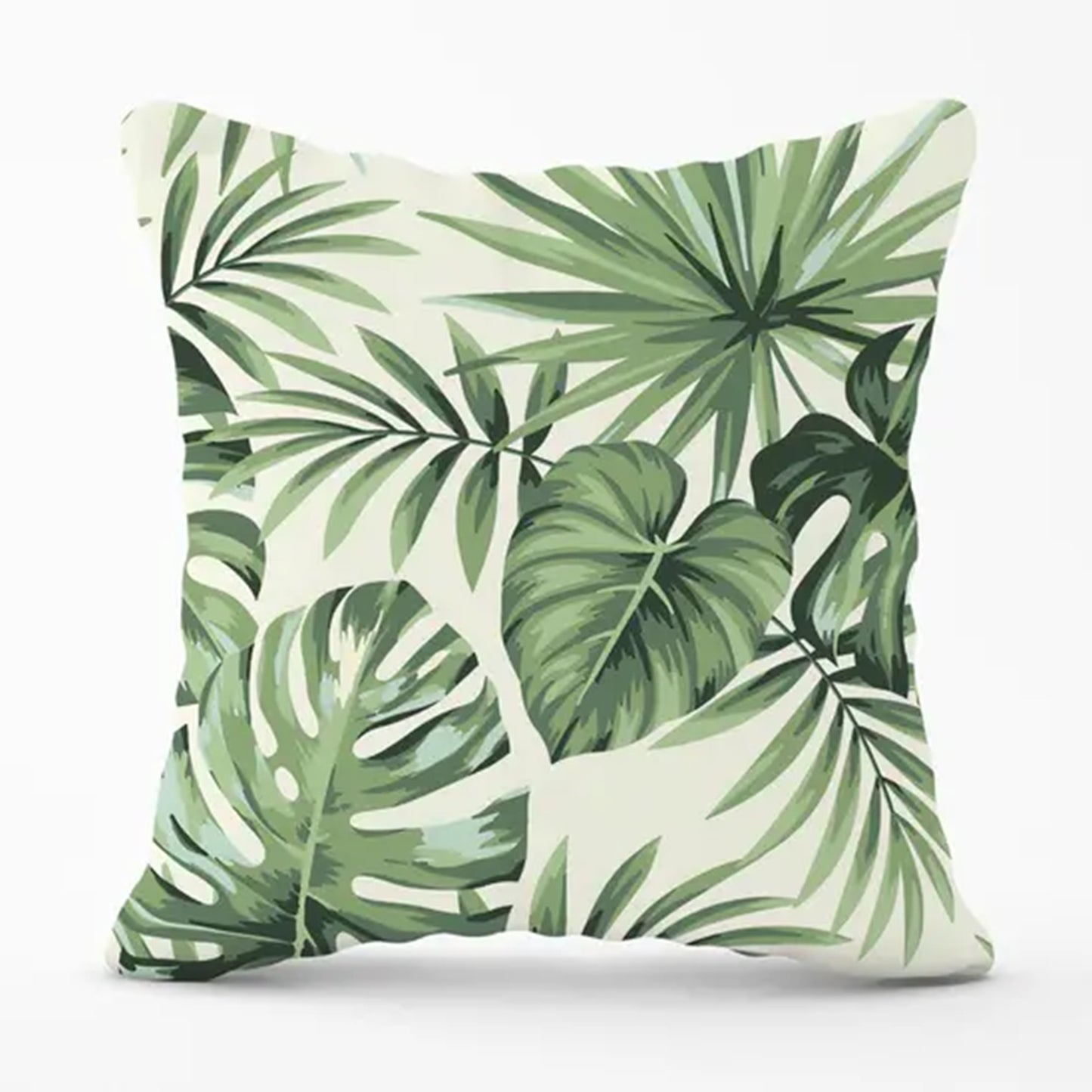 Palm Leaf Outdoor Cushions | Fresh Garden Style & Comfort