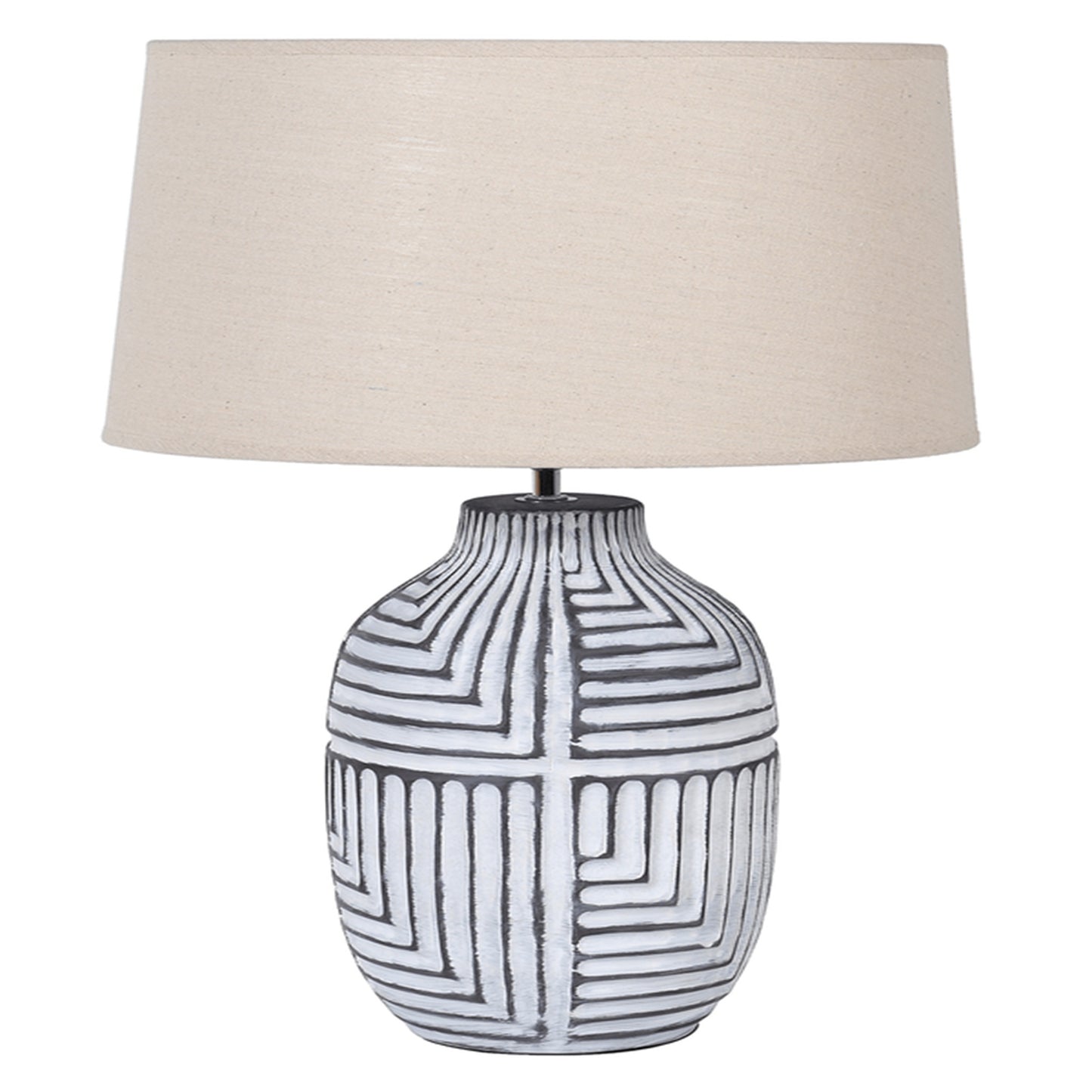 Cox & Cox Textured Abstract Table Lamp – Soft Ambient Lighting for Calm Living