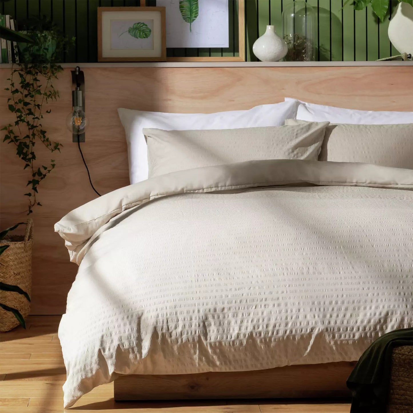Habitat Soft Taupe Bedding Set – Calm Bedroom Comfort