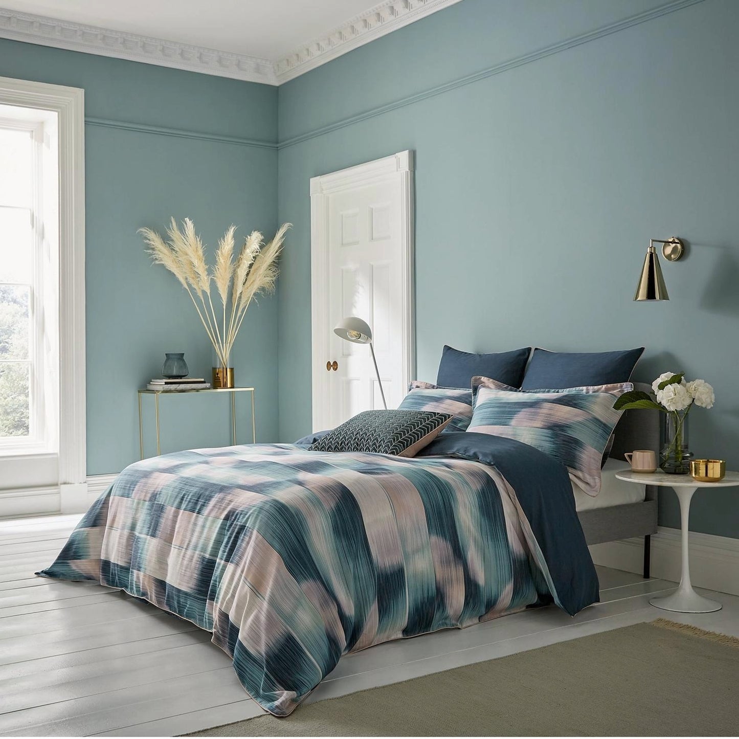 Harlequin Oscillation Cotton Duvet Cover Set – Double, Multi