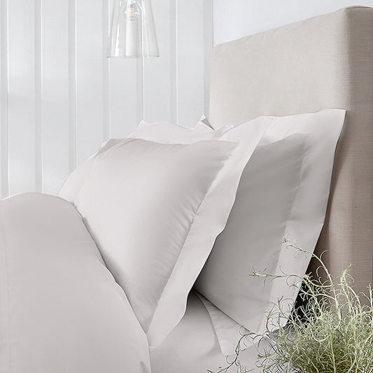 Essentials Egyptian Cotton Oxford Pillowcase – Soft Grey