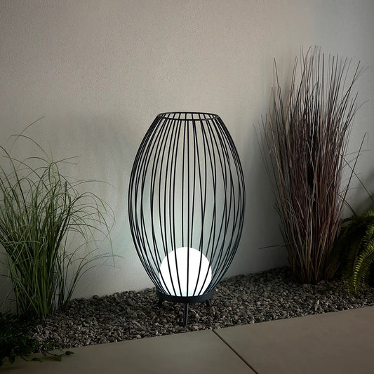 Lanesra Outdoor LED Floor Lamp – Ambient Glow for Outdoor Evenings