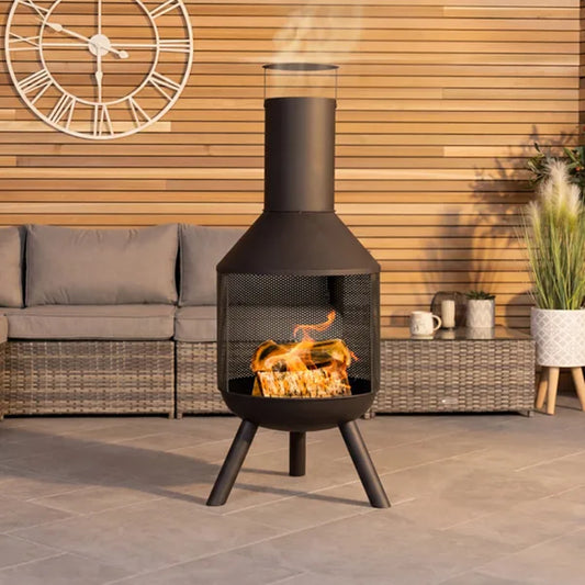 Charles Bentley Chiminea – Warm Outdoor Evenings & Garden Reset Glow