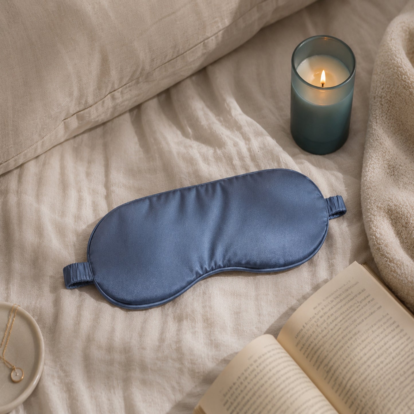 Mango Silk Eye Mask – Calm Evening Sleep Essential