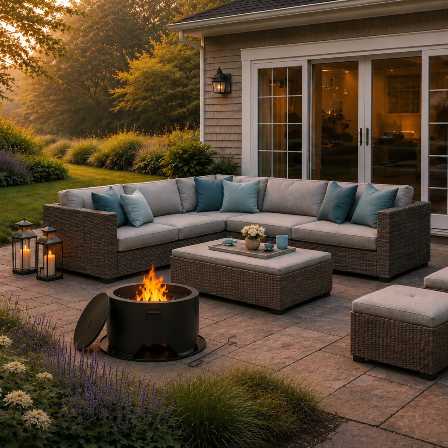 Outdoor Fire Pit – Warm Evenings & Garden Gatherings