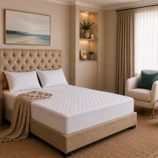 Panda Bamboo Mattress Protector – Cool, Quiet Sleep Protection