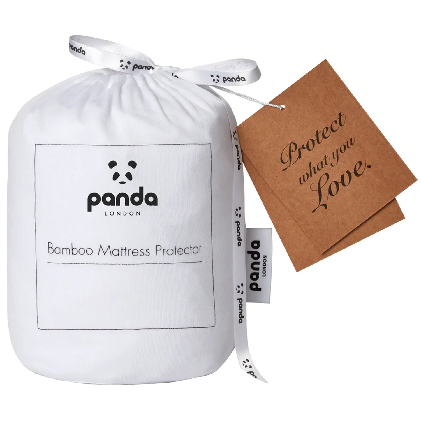 Panda Bamboo Mattress Protector – Cool, Quiet Sleep Protection