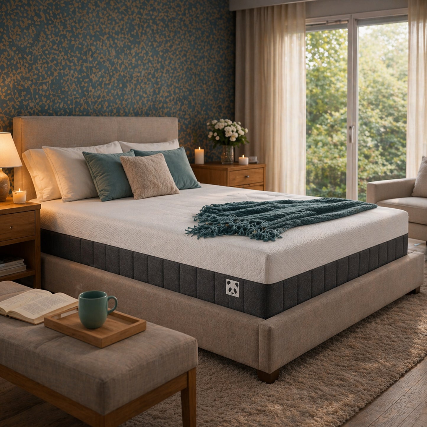 Panda Hybrid Bamboo Mattress – Breathable Natural Comfort & Support