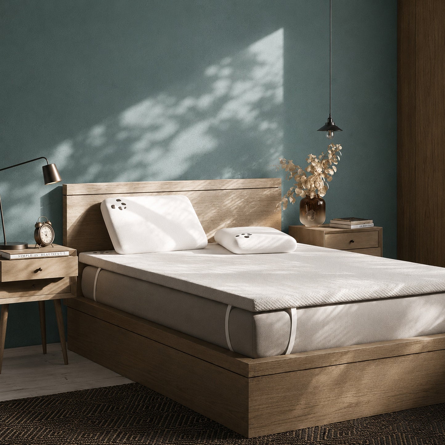 Panda Bamboo Mattress Topper – Deep Rest Comfort for Better Sleep