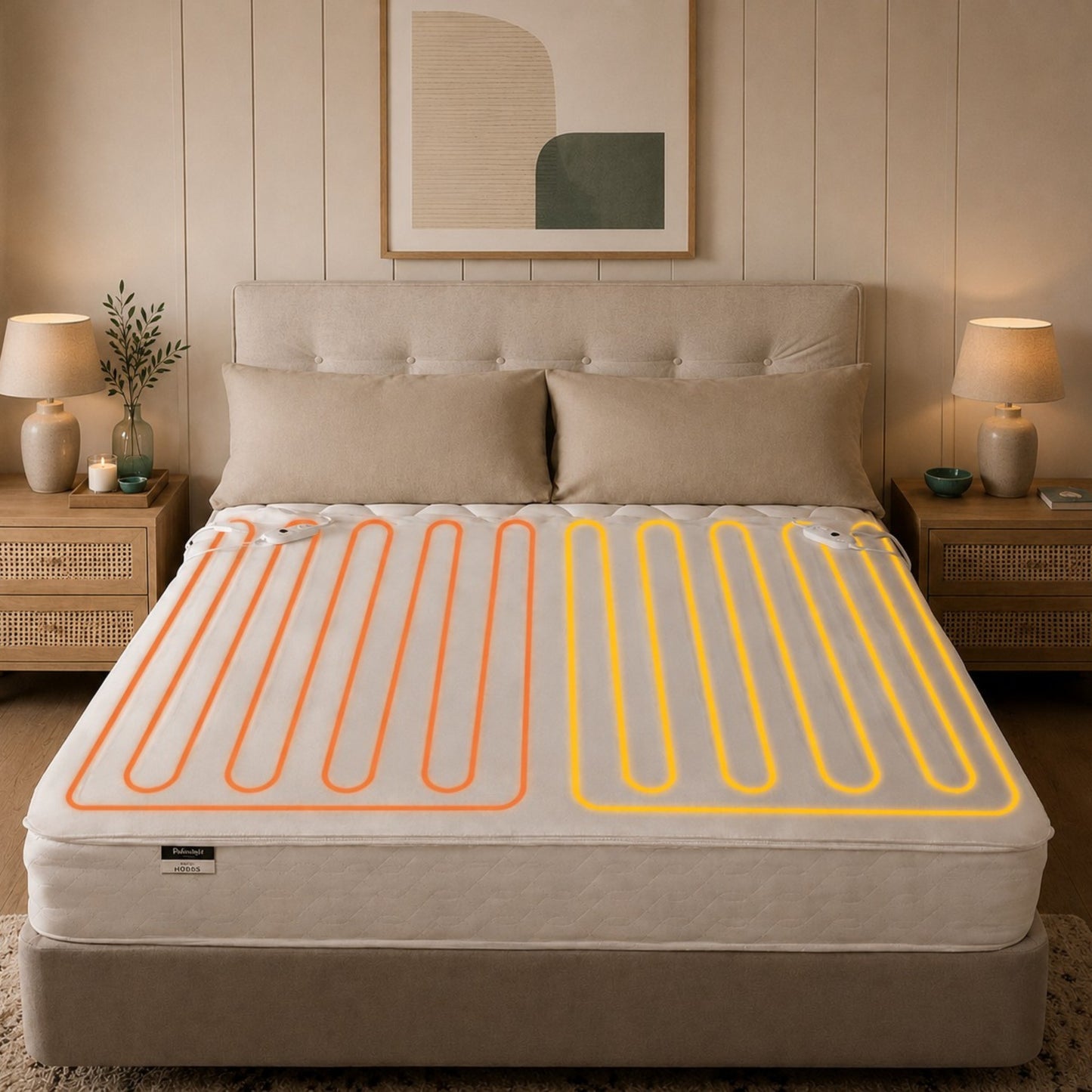 Silentnight Yours & Mine Dual Control Electric Underblanket – Double